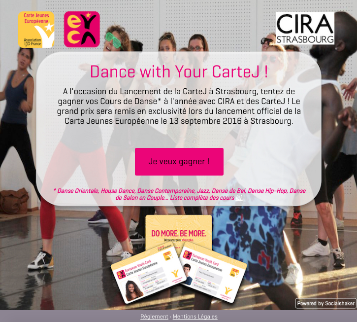 Grand Jeu #DanceWithYourCarteJ – And the winners are…