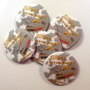 Set of 5 badges CarteJ