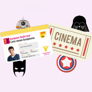 CarteJ + movie ticket